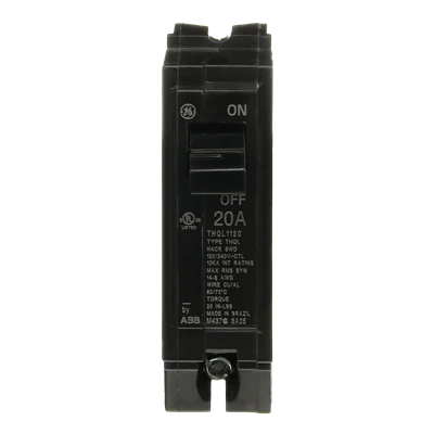Ground Fault Breaker, Single Pole, 20 Amp, Self Test - Image 2