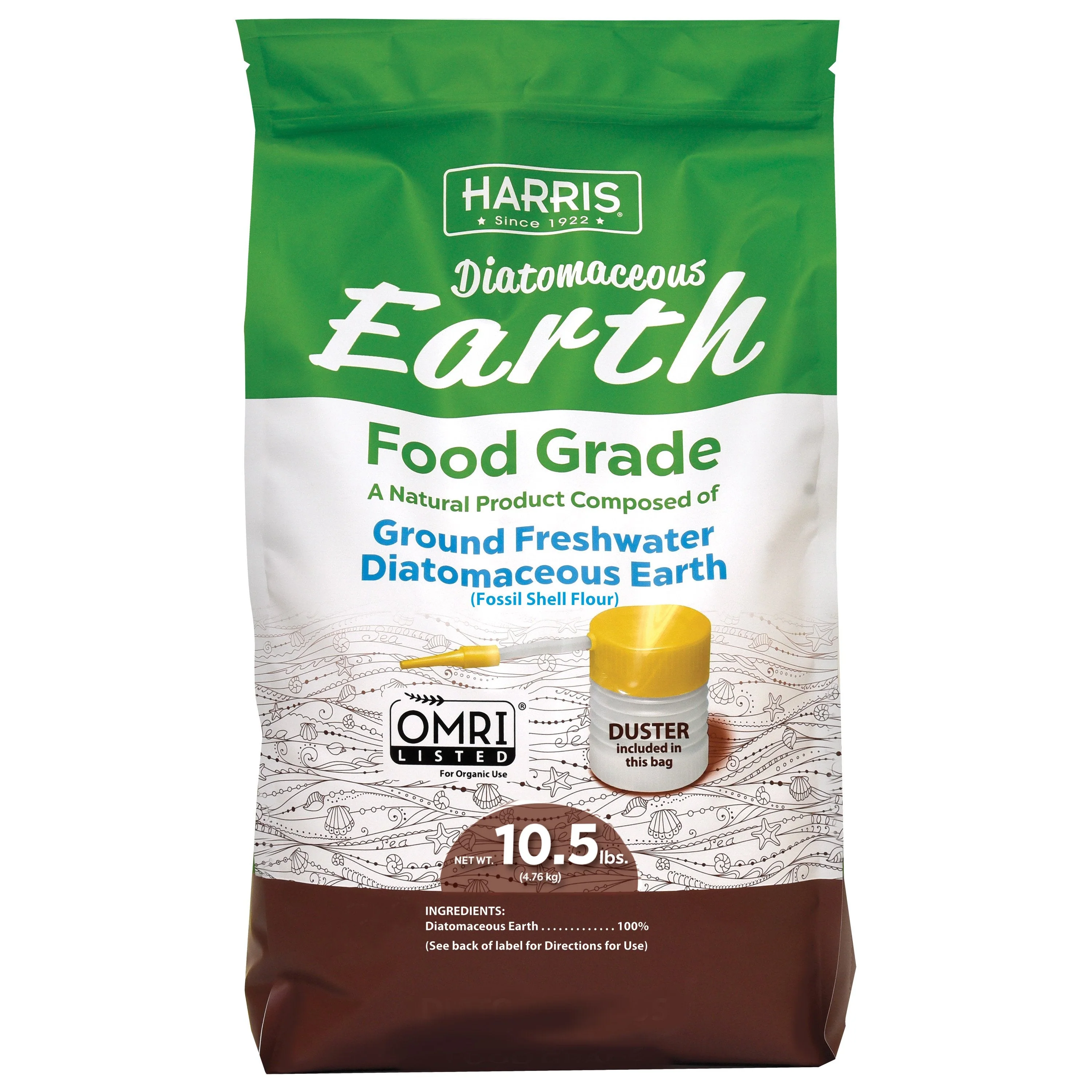 Harris Diatomaceous Earth Food Grade with Powder Duster - Image 3