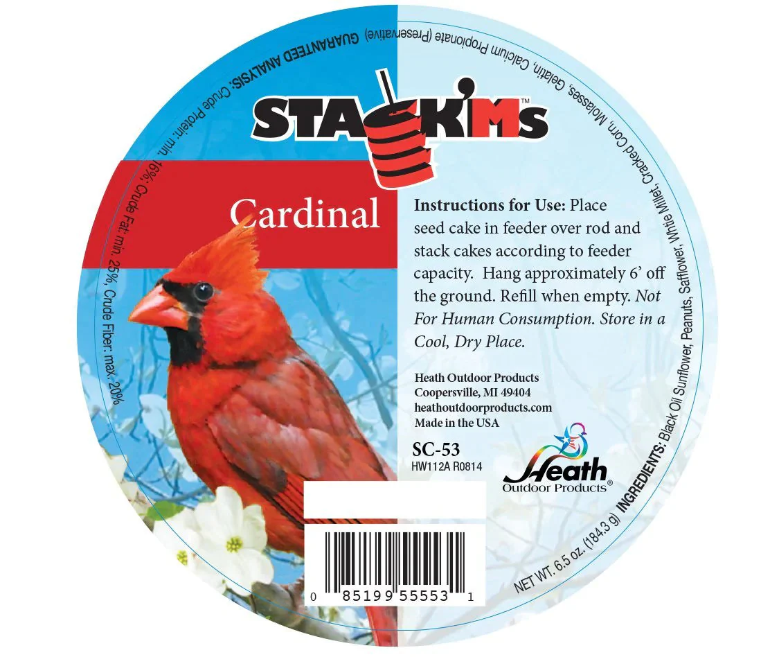 Heath SC-53 Cardinal Stack'Ms Seed Cake - Image 3