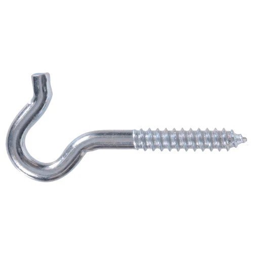Hillman Group Hardware Essentials Heavy Duty Screw Hook Flagged Zinc - Image 2