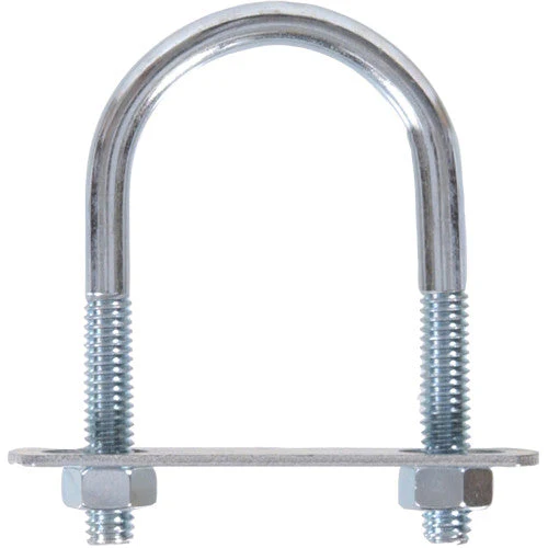 Hillman Group Hardware Essentials U-Bolt Round Saddle Zinc - Image 2