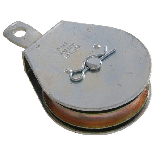 Hillman Hardware Essentials Single Sheave Swivel Eye Pulley Zinc - Image 3