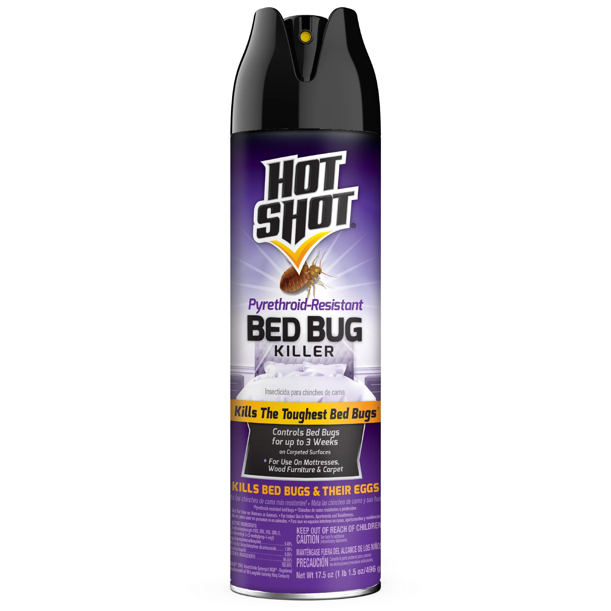 Hot Shot Bed Bug Killer (Aerosol) 17.5 Oz