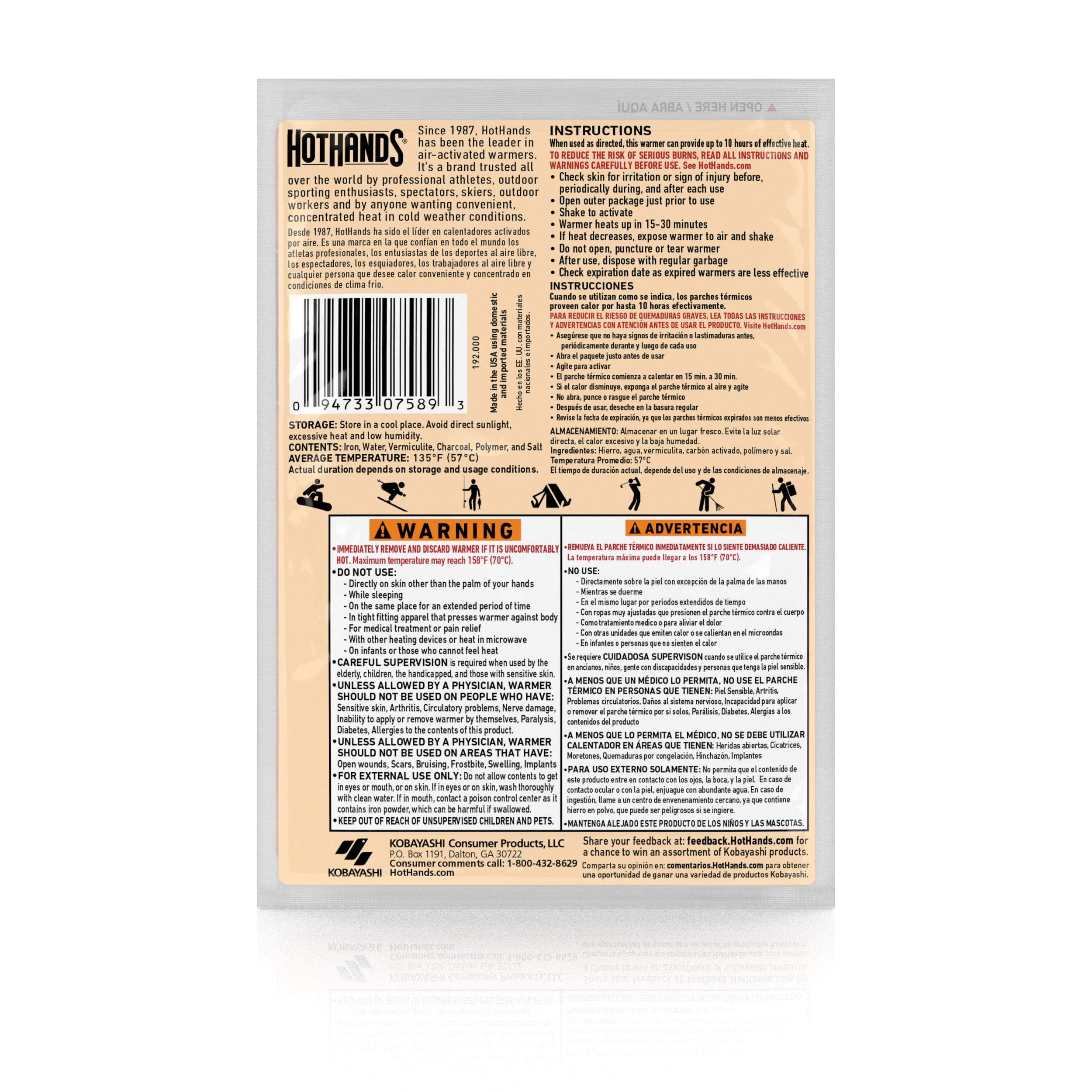 HOTHANDS® Toe Warmers - Image 2