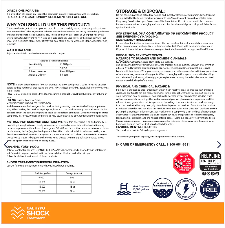 HTH® Pool Care Shock Advanced - Image 5