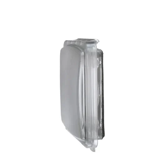 Hubbell Taymac 2-Gang Weatherproof Flip Cover Flat Clear
