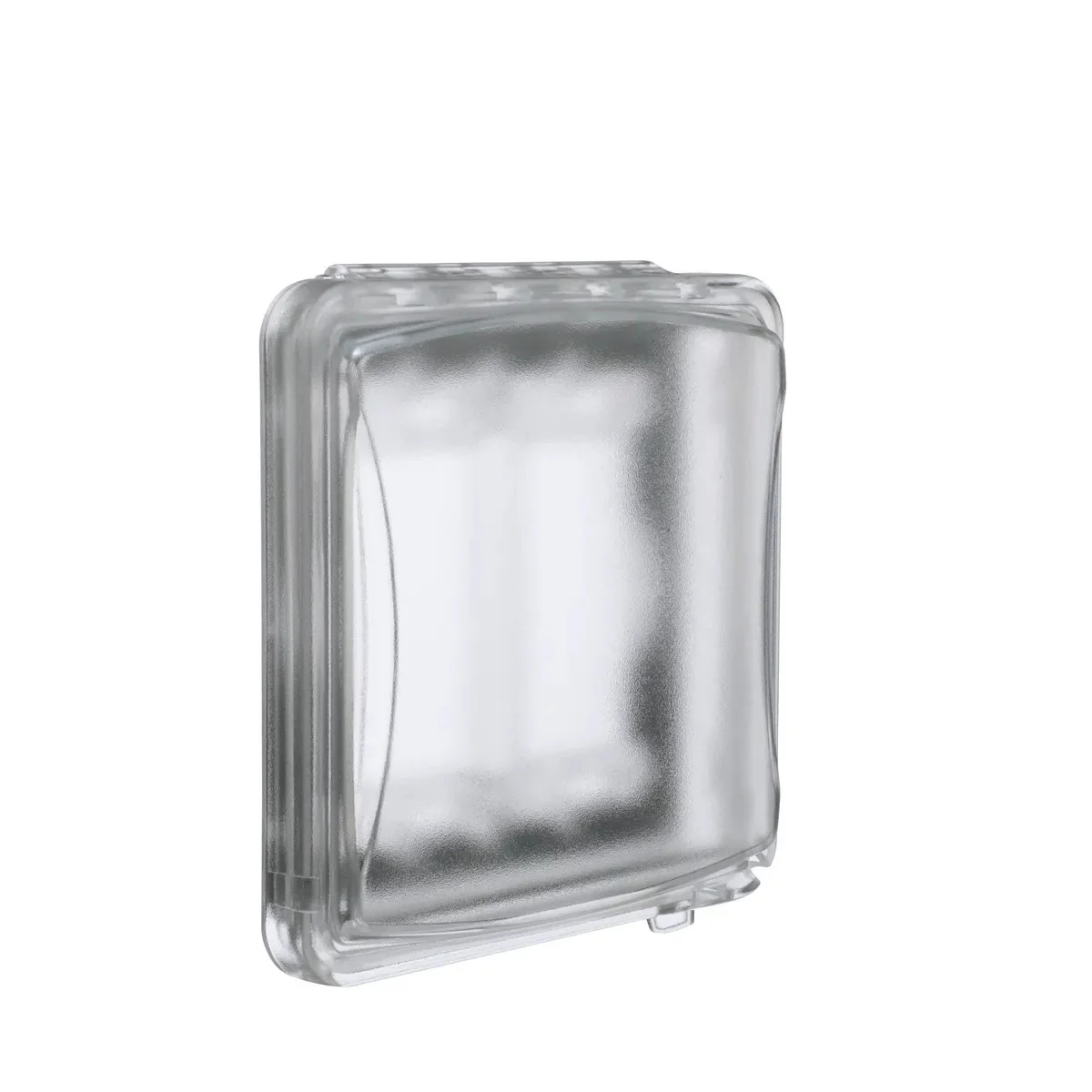 Hubbell Taymac 2-Gang Weatherproof Flip Cover Flat Clear - Image 2