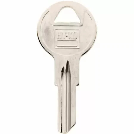 Hy-Ko B5 Key Blank, Brass, Nickel Plated