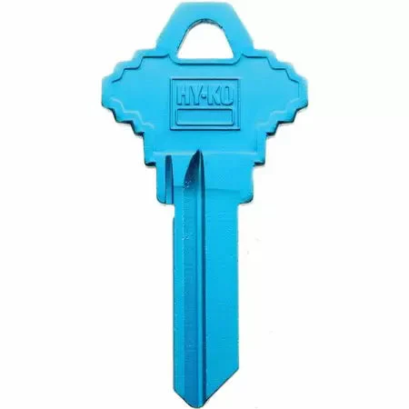 HyKo Key Blank - Schlage Sc1A (Aluminum)