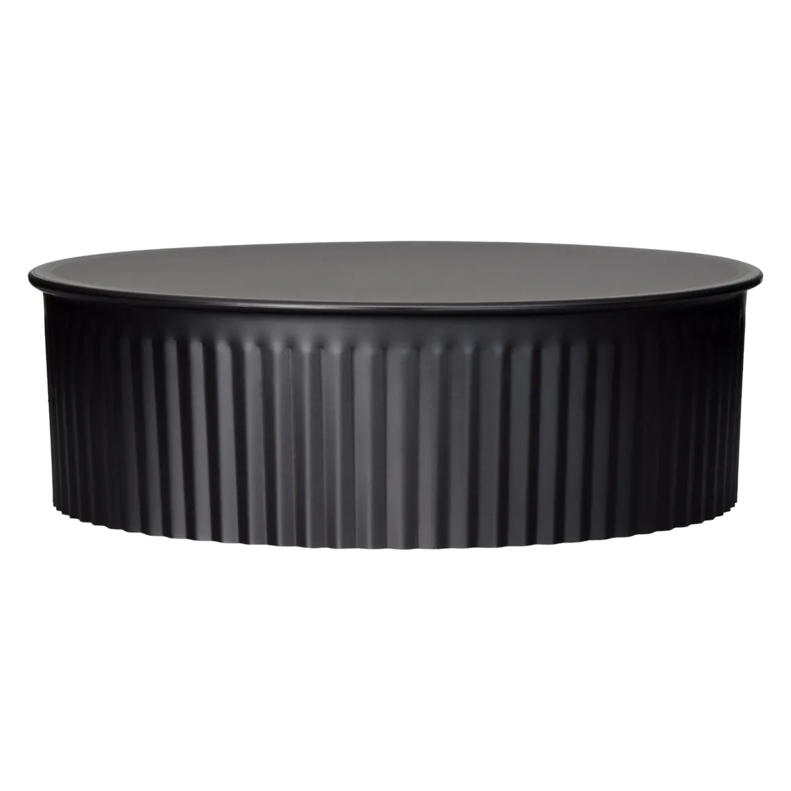 Imperial BM0152 7" Black Crimp Tee Cap