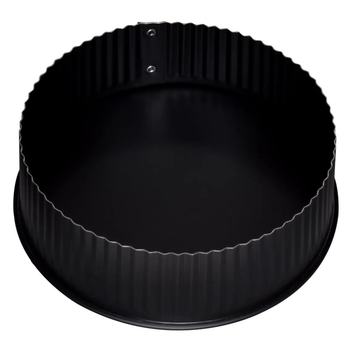 Imperial BM0152 7" Black Crimp Tee Cap - Image 2