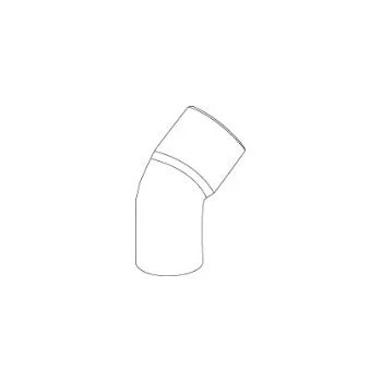 John M Frey Co 2529512129802 3/4 Copper 45 Sweat St Elbow