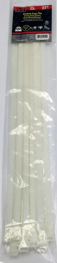 K-T Industries 22" Super Heavy Duty, Natural, 25/Pk
