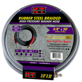 K-T Industries 3/8" X 50' High Pressure Hose