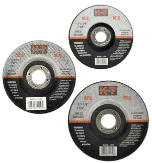 K-T Industries 4" X 1/8" X 5/8" Metal Grinding Wheel
