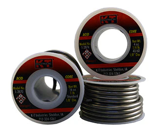 K-T Industries Acid Solder 40/60 1/8" Dia 1/4 Lb