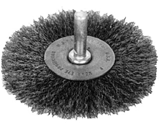 K-T Industries Circular End Brush 1-1/2" Coarse