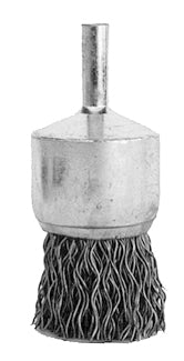 K-T Industries Crimped End Brush 1" Coarse