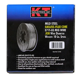 K-T Industries Flux Core Mig Wire 030 10 Lb