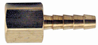 K-T Industries Hose End 1/4" Female Npt X 1/4'' Barb