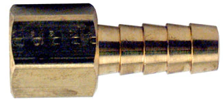 K-T Industries Hose End 1/4" Female Npt X 3/8'' Barb