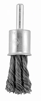 K-T Industries Knot End Brush 3/4" Coarse
