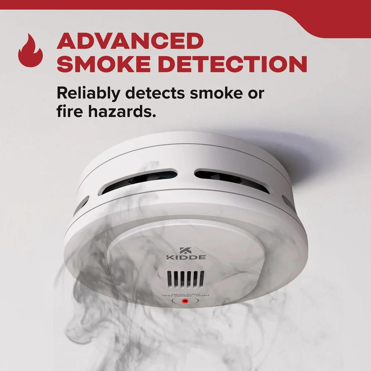 Kidde DETECT Smoke Alarm AA Battery Powered - Image 4