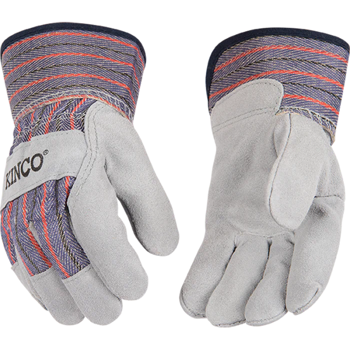 Kinco Kids' Suede Leather Palm with Safety Cuff - Image 3