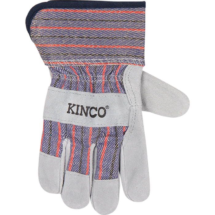 Kinco Kids' Suede Leather Palm with Safety Cuff - Image 4