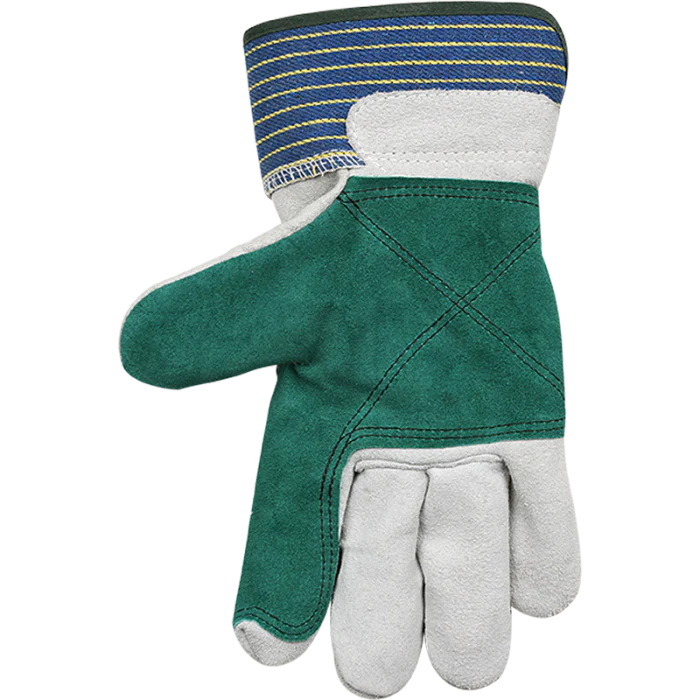 Kinco Suede Cowhide With Double-Palm & Safety Cuff - Image 3