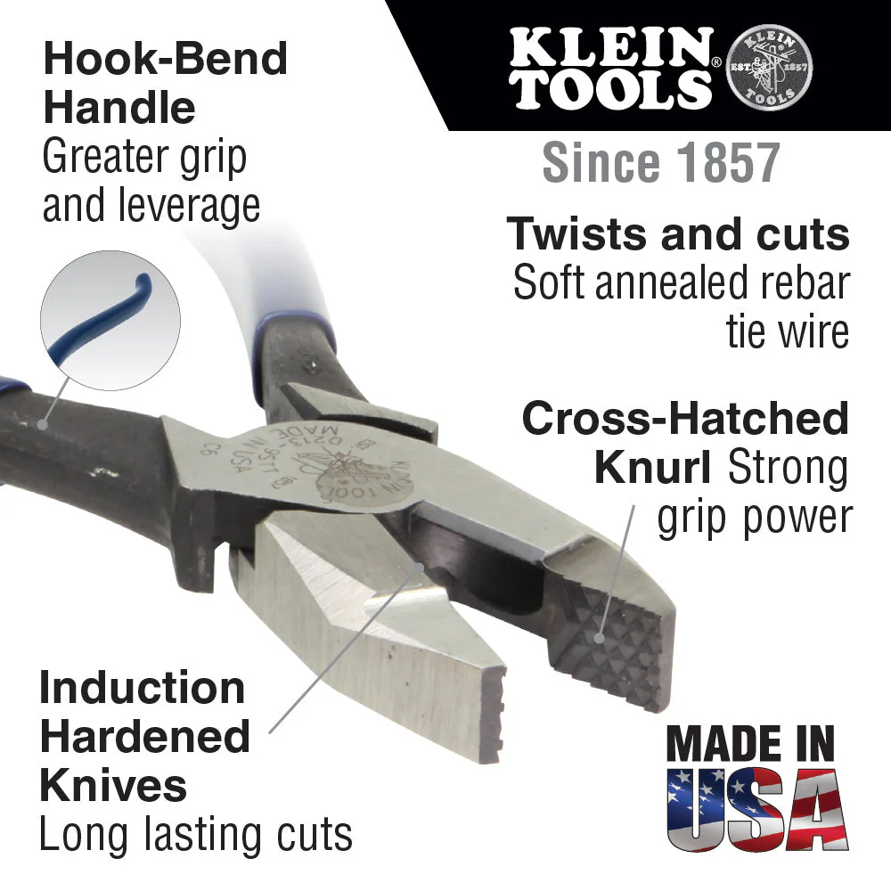 Klein High-Leverage Ironworker's Pliers - Image 7