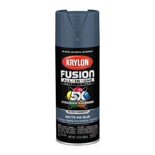 Krylon Fusion All-In-One® Matte Ink Blue Spray Paint