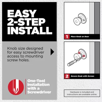 Kwikset Polo Knob - Pull Only - Image 3