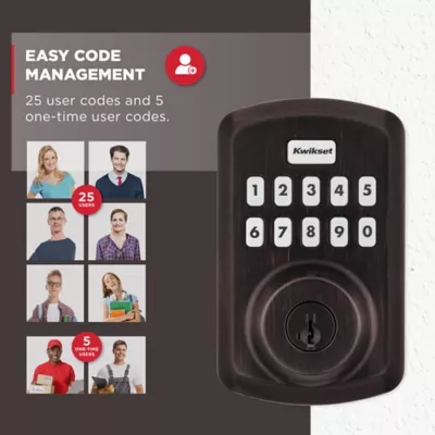 Kwikset Powerbolt 250 Transitional Keypad Electronic Lock - Image 2