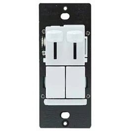 LED Combination Dimmer With Fan Control, 300-Watts
