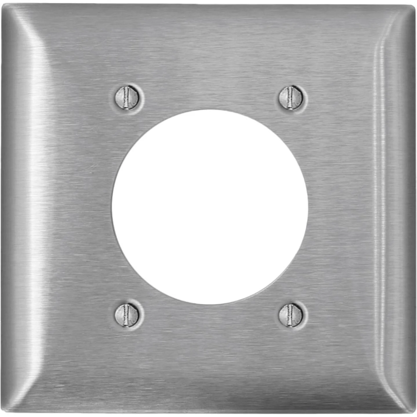 Leviton C-Series 2-Gang Stainless Steel Range/Dryer Wall Plate