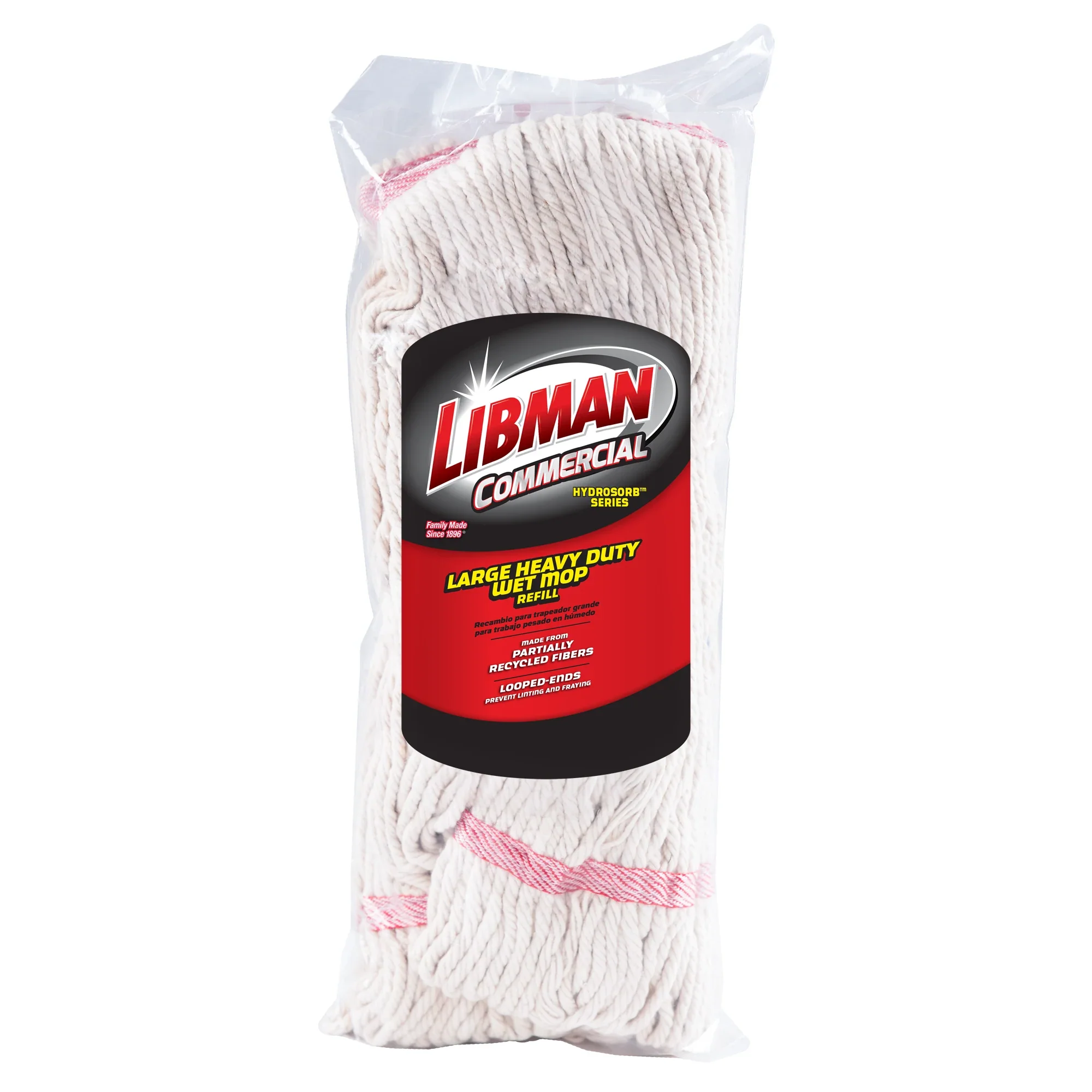 Libman Large Cotton Looped-End Wet Mop Head - Image 2
