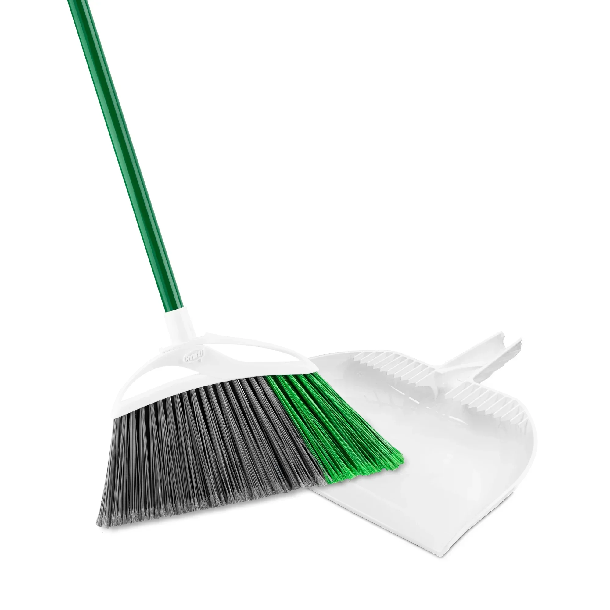Libman XL Indoor/Outdoor Angle Broom with Dustpan - Image 2