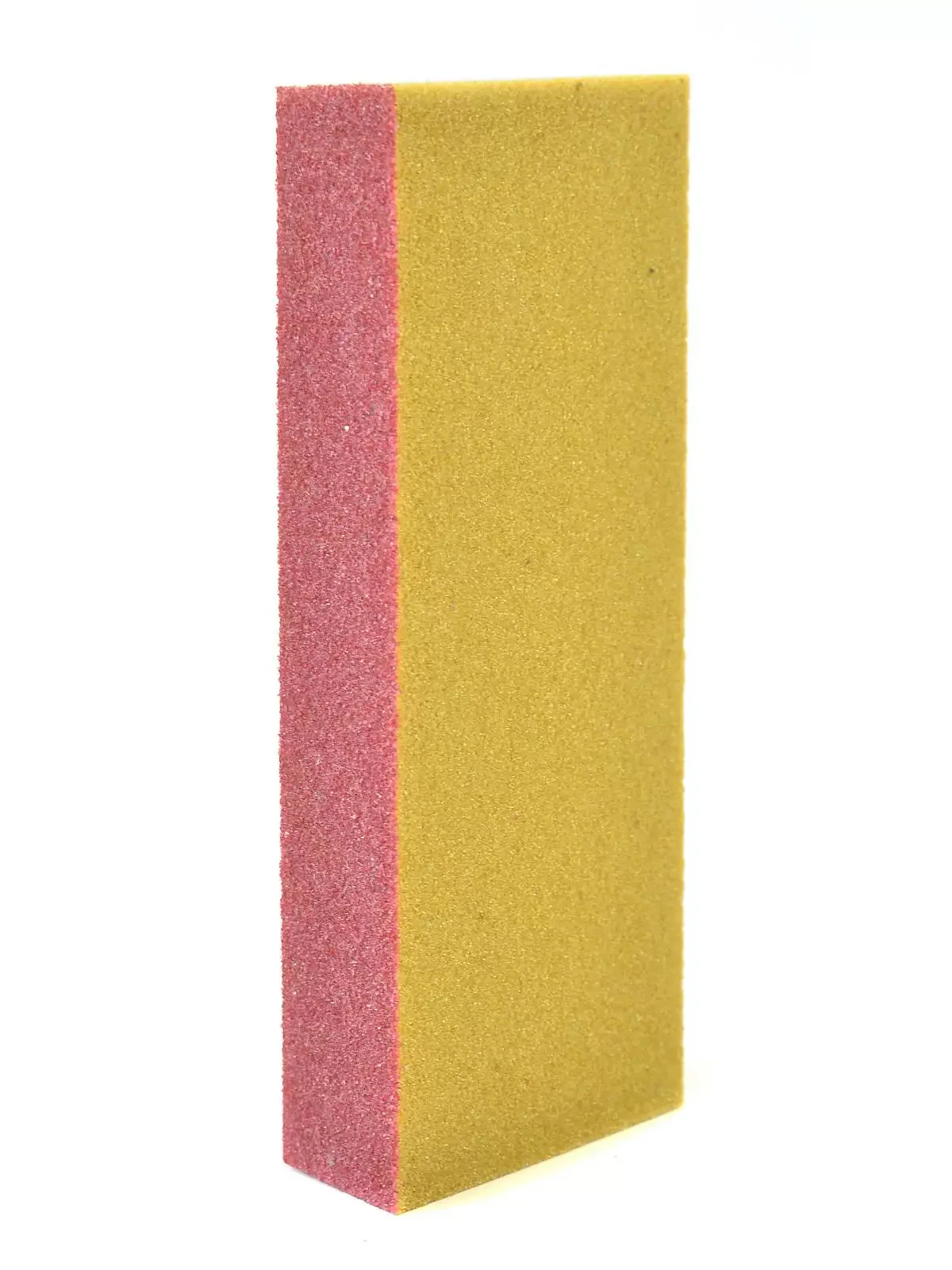 Linzer Blue Dolphin Dual Angle Sanding Sponge Medium & Fine Carded 4" X 2.625" X 1"