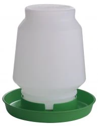 Little Giant 1 Gallon Complete Plastic Poultry Fount - Image 2