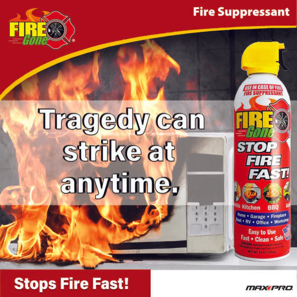 MAX-Professional Fire Gone® Fire Suppressant - Image 5