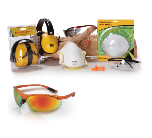 Maxpower Blk/Smoke Safety Glasses