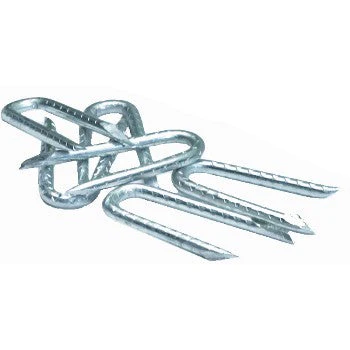 Mazel 11608114 8#Pail 1-1/4galv Barb Staples