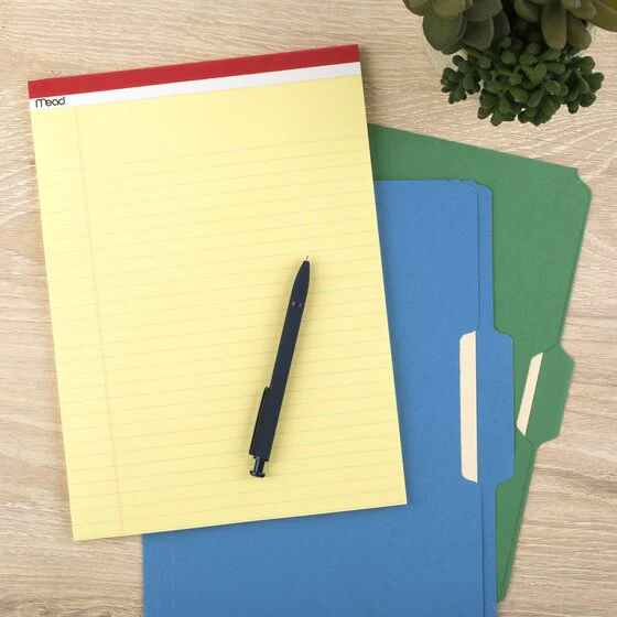 Mead Mead® Legal Pad, 8 1/2" x 11", Canary Yellow - Image 5