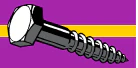 Midwest Fastener Hex Lag Screws 3/8" x 4"