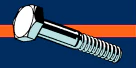 Midwest Fastener Coarse Hex Bolts 1/2-13" x 7"