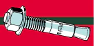 Midwest Fastener Concrete Wedge Anchors 1/2" x 2-3/4"