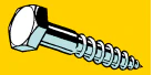 Midwest Fastener Hex Lag Screws 5/16" x 4"