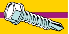Midwest Fastener Hex Washer Self-Drilling Screws #12 x 2-1/2"