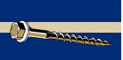 Midwest Fastener Ledger Board Screws 3/8" x 6"